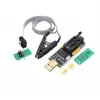 Robodünya Usb Bios Flash Eeprom Programlayıcı Ch341A + Soıc8 Sop8 Test Klipsi