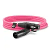 RODE XLR-3 Premium XLR Kablo (3 m, Pembe)