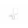 Root A44811 Duvardan Tuvalet Fırçalığı, Krom