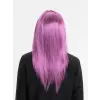 Rose Pembe Düz Kesim Peruk