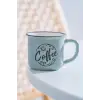 Ruby Porselen Espresso Bardağı Mavi - 115 ml