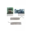 Rx480-E 4 Kanal Antenli 433Mhz RF Alıcı Verici, Learning Code Receiver Uyumlu