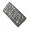S05 nail art stamping baskı plakası