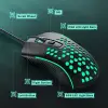 S11 3600DPI RGB Optik Oyuncu Mouse, Siyah