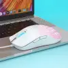 S11 Pro 3600DPI RGB Optik Gaming Mouse Pembe
