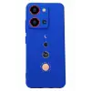 S19 Max Pro S Mavi Silikon Kılıf, Kamera Korumalı