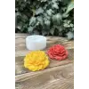 Şakayık Mum Kalıbı (Silikon)
