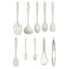Salvatore 10 Parça Spatula Set Vanilya
