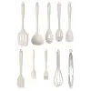 Salvatore 10 Parça Spatula Set Vanilya