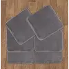 Sandaliye Minderi 6lı 40x40 Açık Gri
