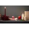 Santa Snowman S White