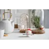 Santa Snowman S White