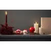 Santa Snowman S White