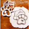 Şapkalı Köpek Pati Kurabiye Kalıbı
