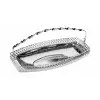 SAPLI OVAL KURABİYELİK 24 X 12,5 CM