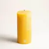 Sarı Parafin Mum 9x9x19 Cm