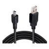 Şarj Kablosu, 4575 Mini USB to USB Data, Siyah