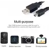 Şarj Kablosu, 4575 Mini USB to USB Data, Siyah