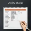 Şarj Kablosu, iPhone Lightning 2.4A Data ve, Siyah 1 Metre