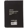 Scrikss Tekstil Kapak Çizgili Defter A6 Beyaz