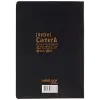 Scrikss Tekstil Kapak Çizgili Defter B5 Sarı