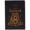 Scrikss Tekstil Kapak Çizgili Defter B5 Sarı