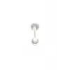 Şeffaf 8 MM Bioplast Labret Piercing