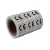 Şeffaf CE Etiketi - 25mm Çapında (1000 Adet)