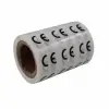 Şeffaf CE Etiketi - 25mm Çapında (1000 Adet)