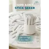 Şeker Stick Beyaz 3 g x 1000 Adet