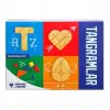 Şekiller Ahşap Tangram Seti (Dört Şekil)