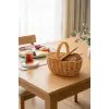 Sepet; Oval Hasır Rattan Mini Kulplu, BB6069