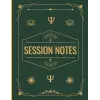 Session Notes Notebook for Therapists & Social Workers: Helps Mental Health Workers & Coaches to Plan, Organize & Monitor Client Counselling Sessions
