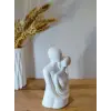 Sevgi temalı soyut dekoratif heykel
