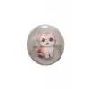 SEVİMLİ KEDİ CEP SOBASI,EL ISITICI,SICAK SU TORBASI PVC 9cm