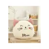 Sevimli pembe pelüş yastık, unisex