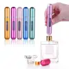 Seyahat Parfüm Şişesi Doldurulabilir Mini Cep Parfüm Şişesi Atomizer (2 Adet