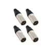 SFC-M11-4X 3 Pinli XLR Konnektör (4 ADET)