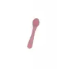 Silikon 2li Bebek Alıştırma Bardağı ve Kaşığı Pembe