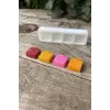 Silikon Paket Mini Dörtlü Mum Kalıbı