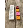 Silikon Paket Mini Dörtlü Mum Kalıbı