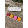 Silikon Paket Mini Dörtlü Mum Kalıbı