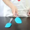 Silikon Spatula, Şeffaf Tutma Yeri, Siyah