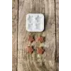 Silikon yıldız bisküvi mum kalıbı