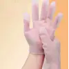 Silikon Yumuşak Spa Nemlendirici Pembe Eldiven Bakım Eldiveni 1 Çift