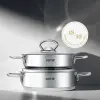 Silver 4 Parça Paslanmaz Çelik Sahan Seti (18-20 cm) 4.7 99 Değerlendirme 23 Soru & Cevap