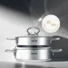 Silver 4 Parça Paslanmaz Çelik Sahan Seti (18-20 cm) 4.7 99 Değerlendirme 23 Soru & Cevap