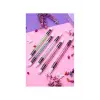 Simli 5li Silikon Nail Art Fırça Seti