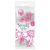 Simply Venus 2 Basic Kadın Kullan At Tıraş Bıçağı, 5 Adet