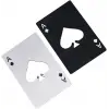 Şişe, 2 Adet Poker Kart Paslanmaz Çelik Açacağı